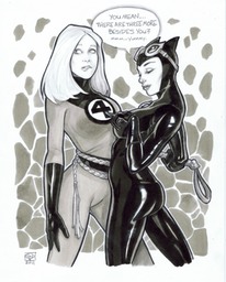 Catwoman & Invisible Woman